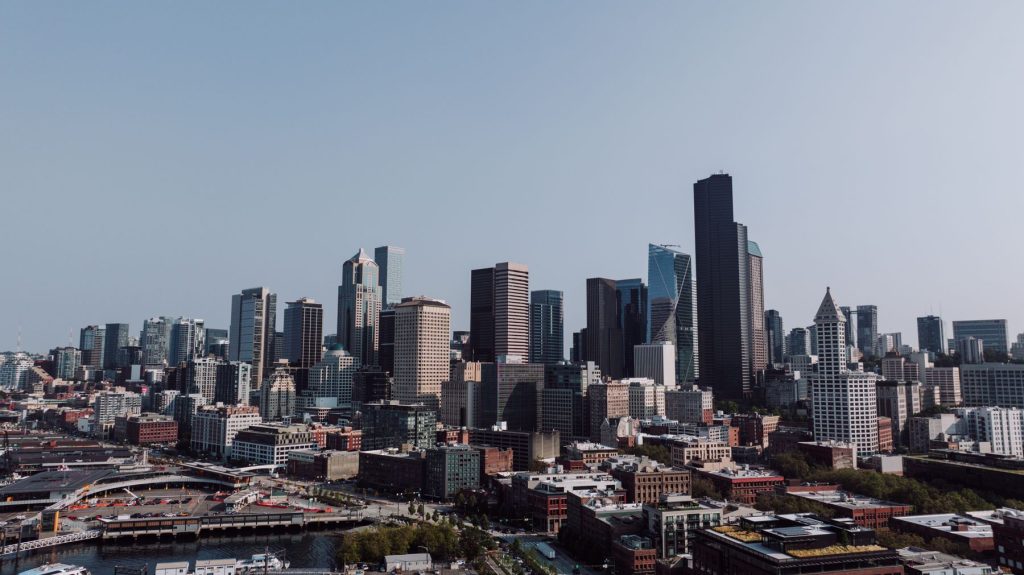 Seattle skyline on a clear day